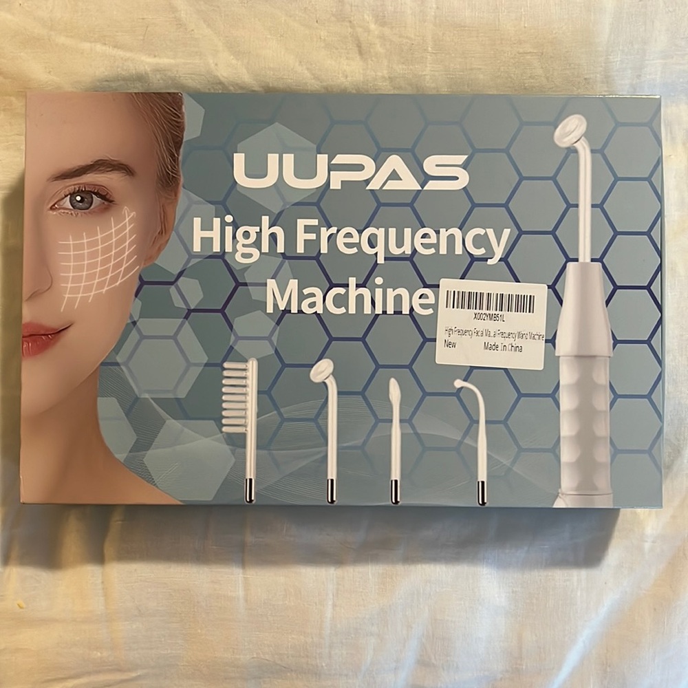 High Frequency facial wand set, barely used